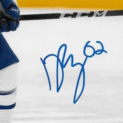 Photo autographiée de Brett Seney des Maple Leafs de Toronto, format 8 x 10, n° 2, originale
