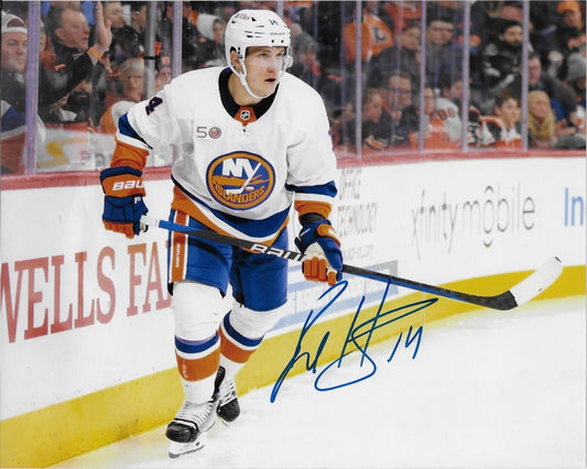 Signed Bo Horvat New York Islanders Autographed 8x10 Photo #1 Original