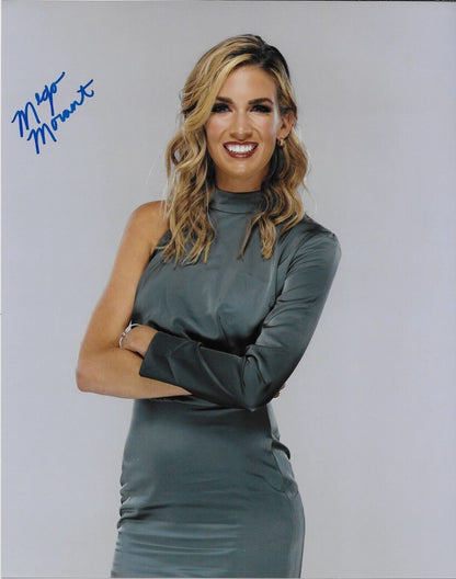 Photo autographiée de catch signée par Megan Morant WWE Smack Down 8x10 #8 Original