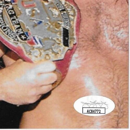 Autographed Wrestling Michael Hayes Signed WWE 8x10 Photo w JSA Authentication