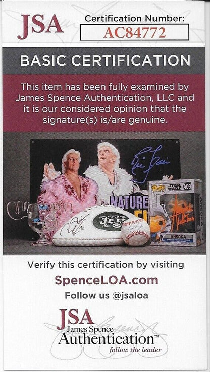 Autographed Wrestling Michael Hayes Signed WWE 8x10 Photo w JSA Authentication