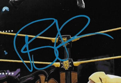 Photo autographiée de catch signée Bronson Reed WWE Smack Down 8x10 originale