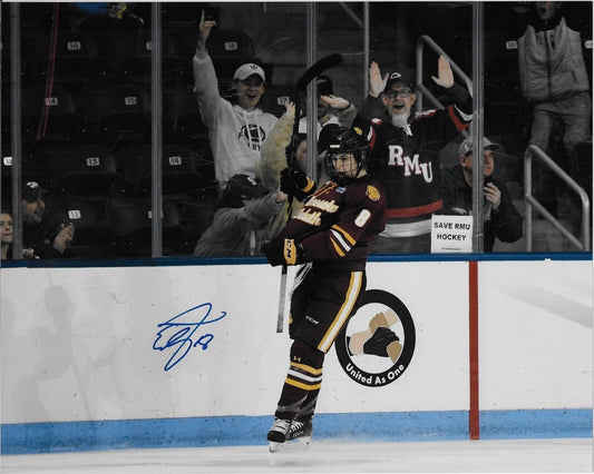 Photo autographiée de l'équipe canadienne de hockey féminin de Elizabeth Giguere, format 8 x 10, n° 2, originale