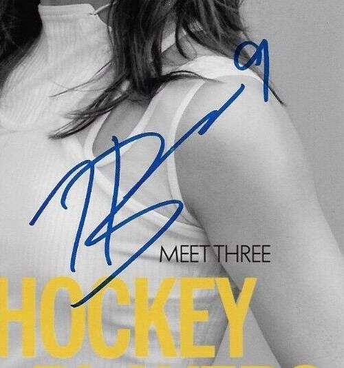 Autographed Sarah Nurse Hanna Bunton Team Canada Womens Hockey Olympics 8x10 Ph.