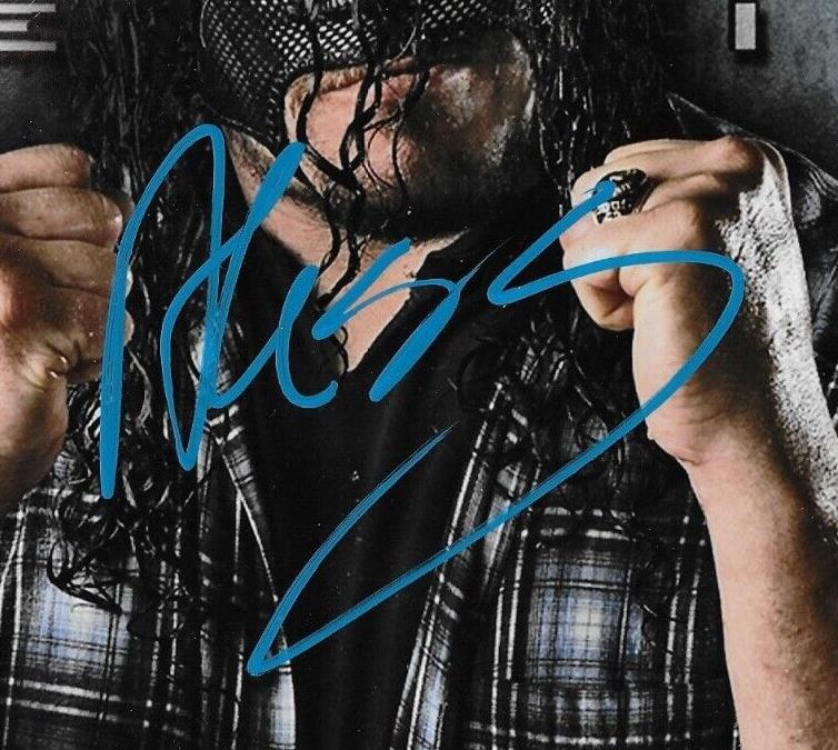 Autographed Wrestling Abyss Signed WWE Smack Down 8x10 Photo Original