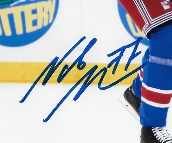 Autographed New York Rangers Niko Mikkola 8x10 Photo Original