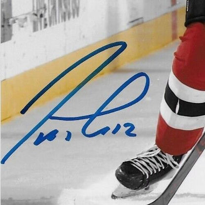 Autographed New Jersey Devils Tyce Thompson Utica Comets 8x10 Photo #3 Original