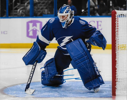 Autographed Tampa Bay Lightning Brian Elliott 8x10 Photo Original