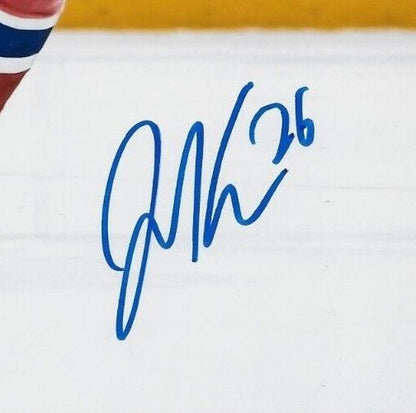 Photo 8x10 autographiée par Jonathan Kovacevic des Canadiens de Montréal #2 Original