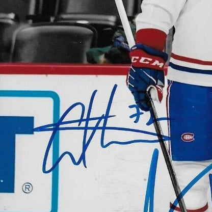 Autograph Montreal Canadiens Arber Xhekaj Anthony Richard Joel Armia 8x10 Photo