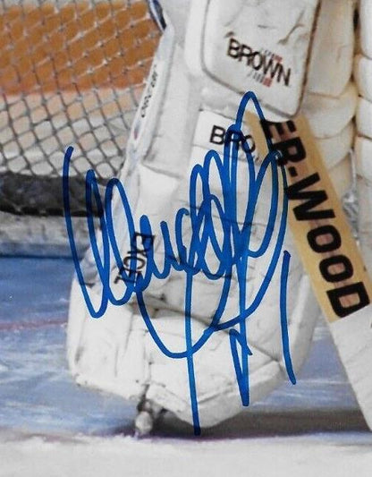 Photo autographiée de Wendell Young, Lightning de Tampa Bay, format 8 x 10 pouces, originale