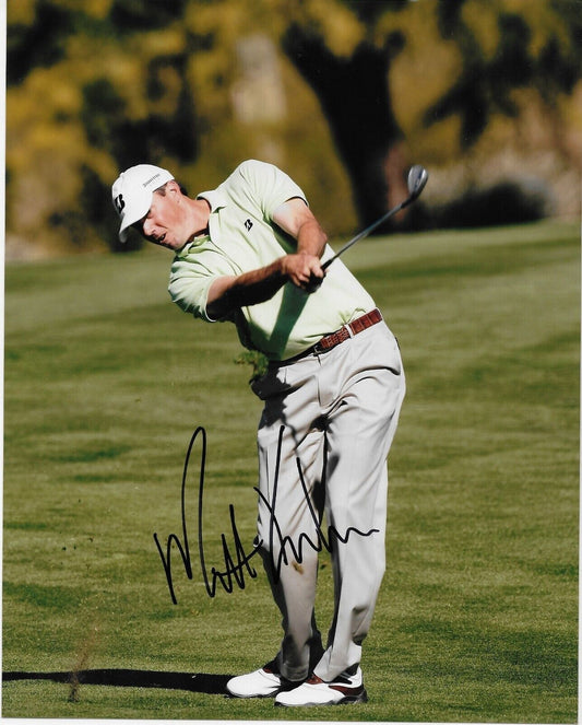 Autographed Matt Kuchar PGA Golf 8x10 Photo #2 Original