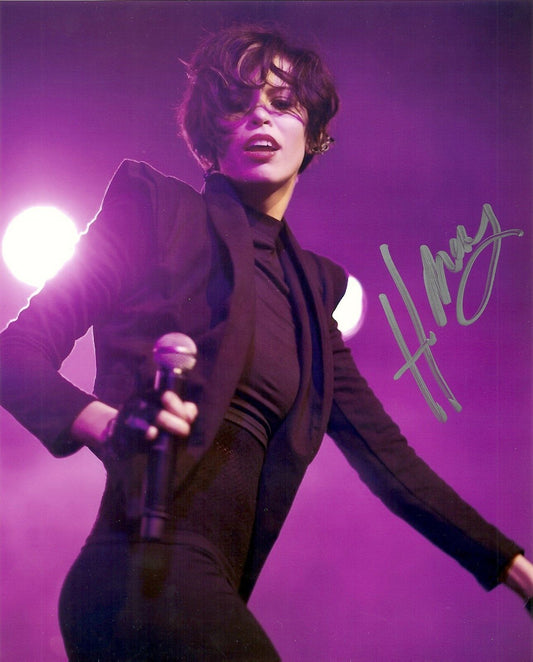 Autographed Hayley Mary Lead Vocalist of The Jezabels 8x10 Photo #4 Original