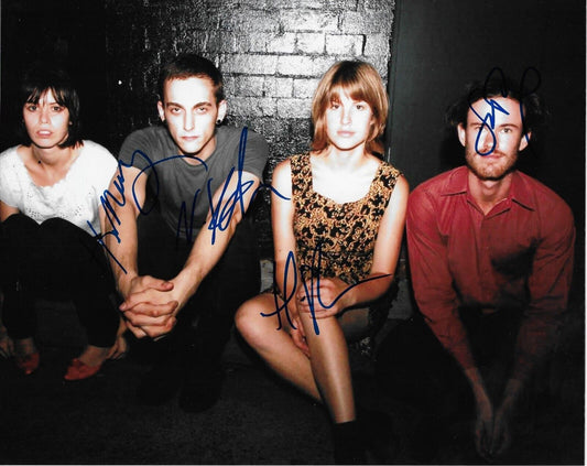 Auto The Jezabels Hayley Mary Heather Shannon Nik Kaloper Lockwood 8x10 Photo 11