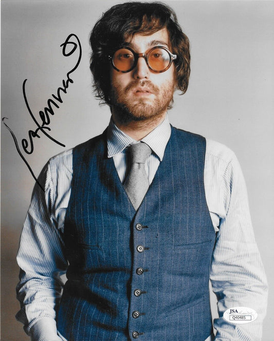 Autographed Sean Lennon signed 8x10 The Ghost of a Saber Tooth Tiger w/JSA