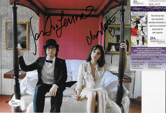 Autographed Sean Lennon Charlotte K 8x10 The Ghost of a Saber Tooth Tiger w/JSA