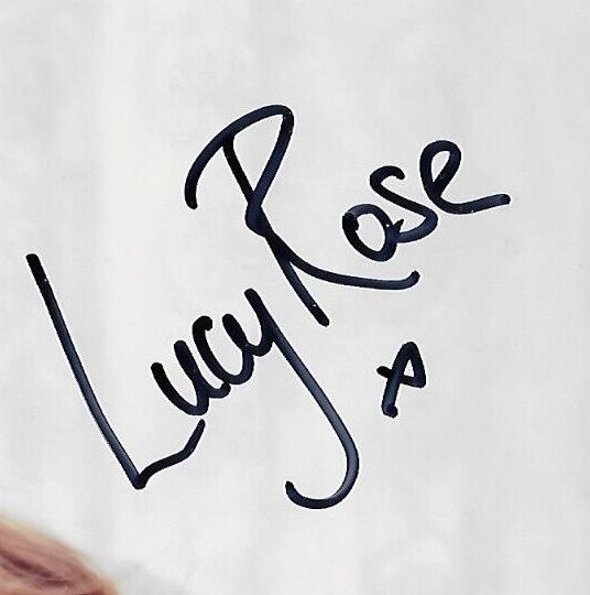 Autographed Singer Songwriter Lucy Rose 8x10 Photo #2 Vocalist w Bombay Bicycle