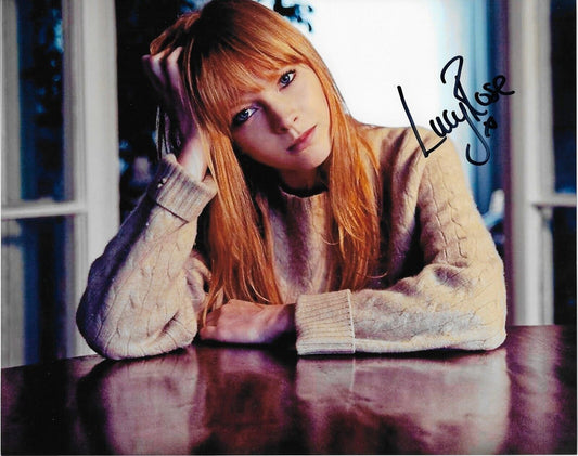 Photo autographiée de la chanteuse-compositrice Lucy Rose 8x10 #3 Chanteuse avec Bombay Bicycle