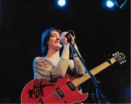 Autographed Singer Songwriter Sharon Van Etten 8x10 Photo Original