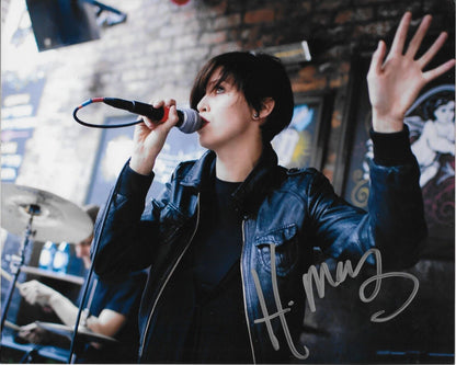Autographed Hayley Mary Lead Vocalist of The Jezabels 8x10 Photo #6 Original