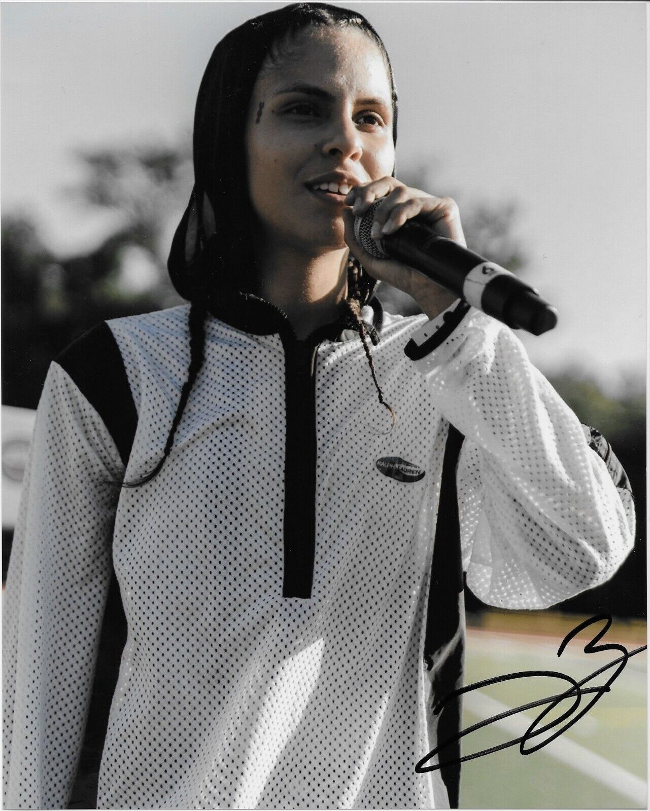 Autographed American Rapper 070 Shake Danielle Balbuena  8x10 Photo Original