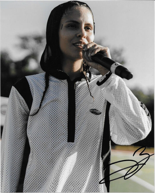 Autographed American Rapper 070 Shake Danielle Balbuena  8x10 Photo Original