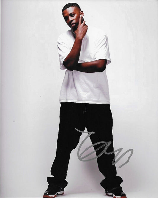 Autographed Rapper GZA Gary Eldridge Grice Wu Tang Clan 8x10 Photo #3 Original