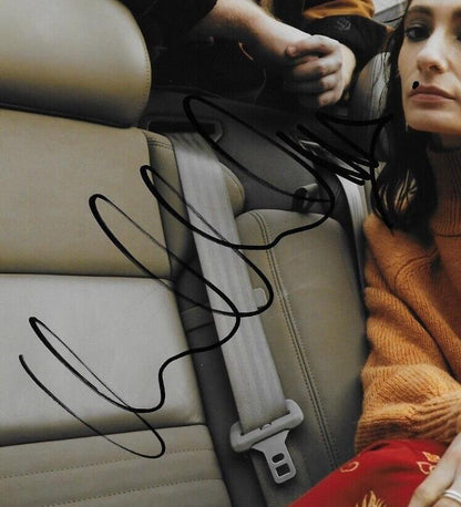 Photo originale autographiée du duo indépendant King Hannah Merrick Craig Whittle 8x10