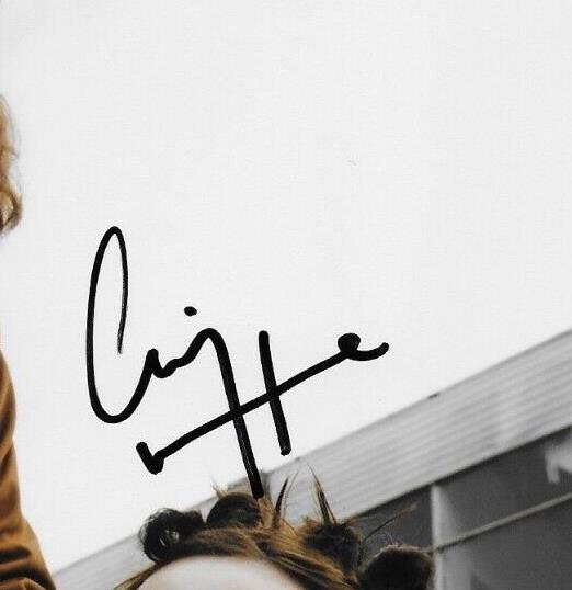 Photo originale autographiée du duo indépendant King Hannah Merrick Craig Whittle 8x10