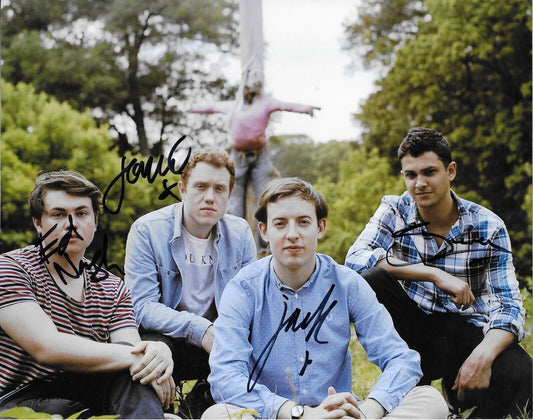 Autographed Bombay Bicycle Club  Steadman MacColl De Saram Nash 8x10 Photo #3
