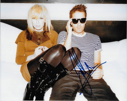 Autographed The Ting Tings 8x10 Photo 3 Original Signed By Jules De Martino ONLY
