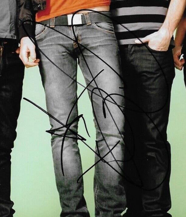 Autographed Lead Vocalist Tyson Ritter The All American Rejects 8x10 Photo #2