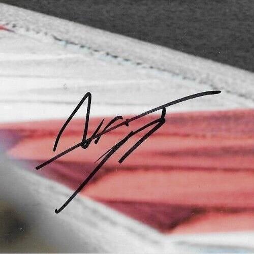 Formule 1 dédicacée Alpha Tauri Nyck De Vries 8x10 Photo 2023 Original avec JSA