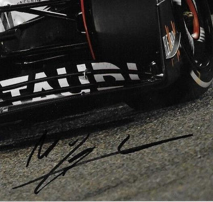 Formule 1 dédicacée Alpha Tauri Nyck De Vries 8x10 Photo 2 2023 Original avec JSA