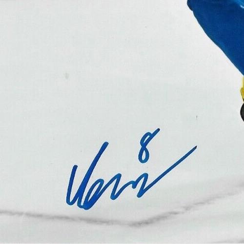 Autographed Montreal Canadiens Adam Engstrom Team Sweden 8x10 Photo #1 Original