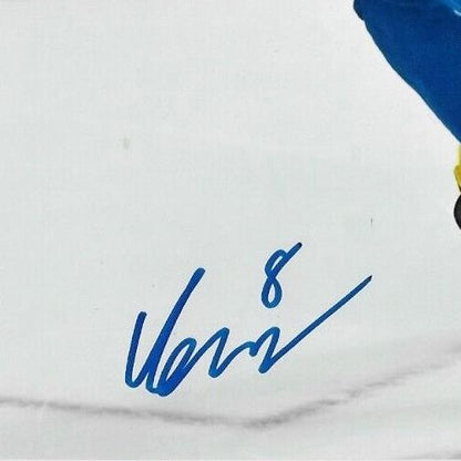 Autographed Montreal Canadiens Adam Engstrom Team Sweden 8x10 Photo #1 Original