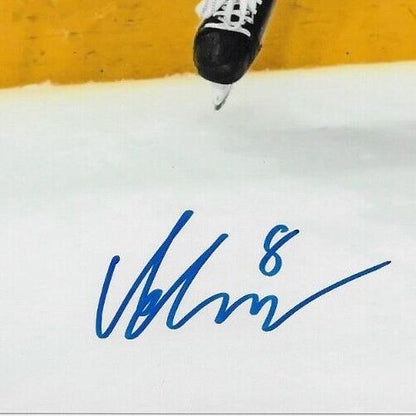 Autographed Montreal Canadiens Adam Engstrom Team Sweden 8x10 Photo #2 Original