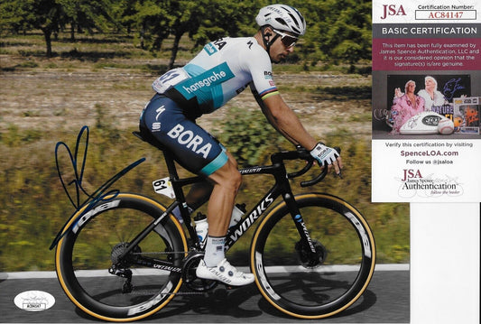 Autographed Cycling Peter Sagan Bora Hansgrohe 8x10 Photo #3 Original with JSA