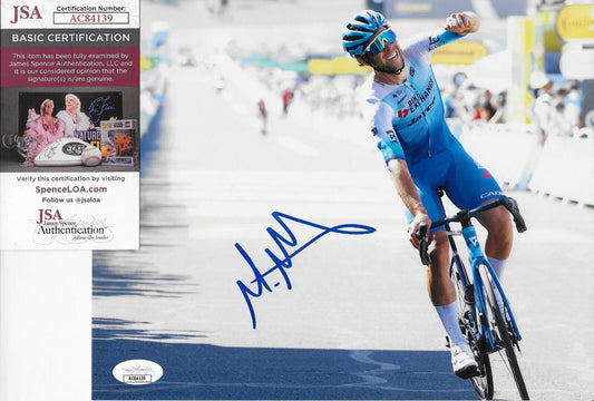 Autographed Cycling Michael Matthews Jayco 8x10 Photo #1 Original w JSA