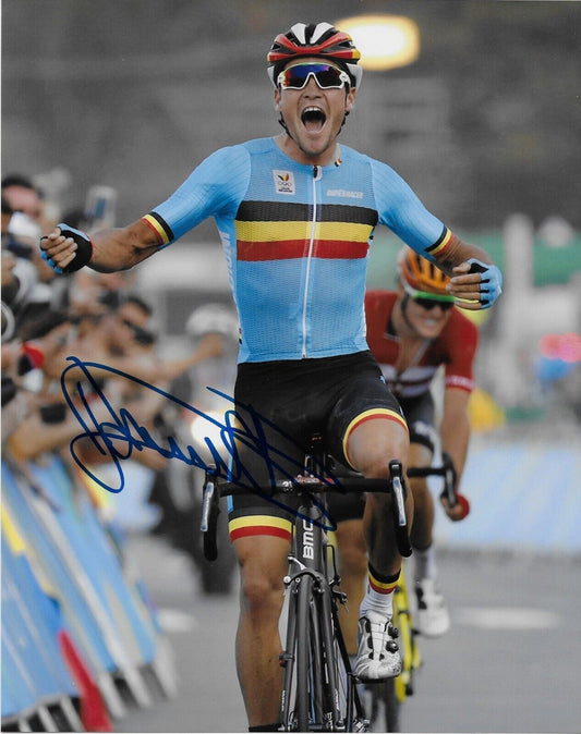 Autographed Cycling Greg Van Avermaet BMC Racing 8x10 Photo #2 Original