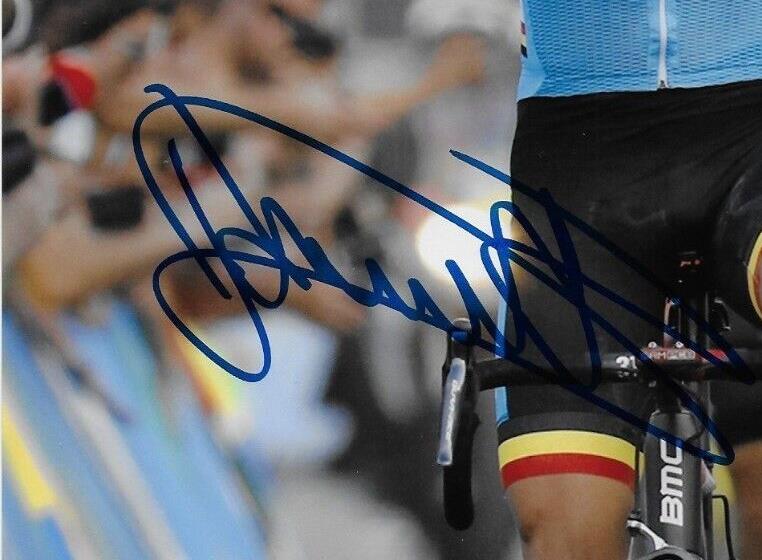 Autographed Cycling Greg Van Avermaet BMC Racing 8x10 Photo #2 Original