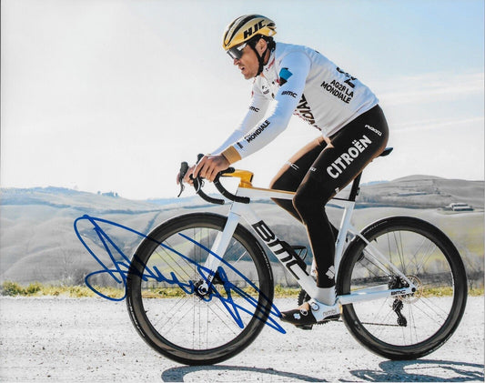 Autographed Cycling Greg Van Avermaet AG2R Citroën Racing 8x10 Photo #4 Original
