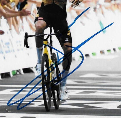 Autographed Cycling Christophe Laporte Jumbo Visma 8x10 Photo #3 Original