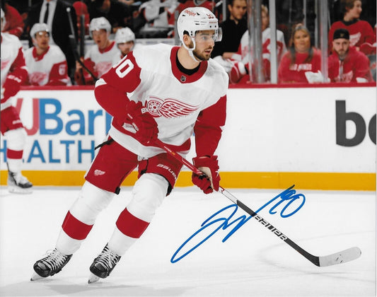 Autographed Detroit Red Wings Joe Veleno 8x10 Photo #8 Original