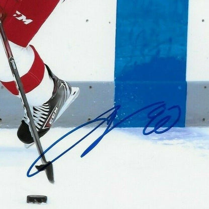 Autographed Detroit Red Wings Joe Veleno 8x10 Photo #3 Original