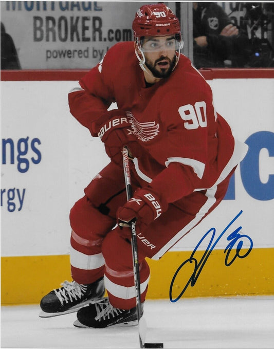 Autographed Detroit Red Wings Joe Veleno 8x10 Photo #9 Original