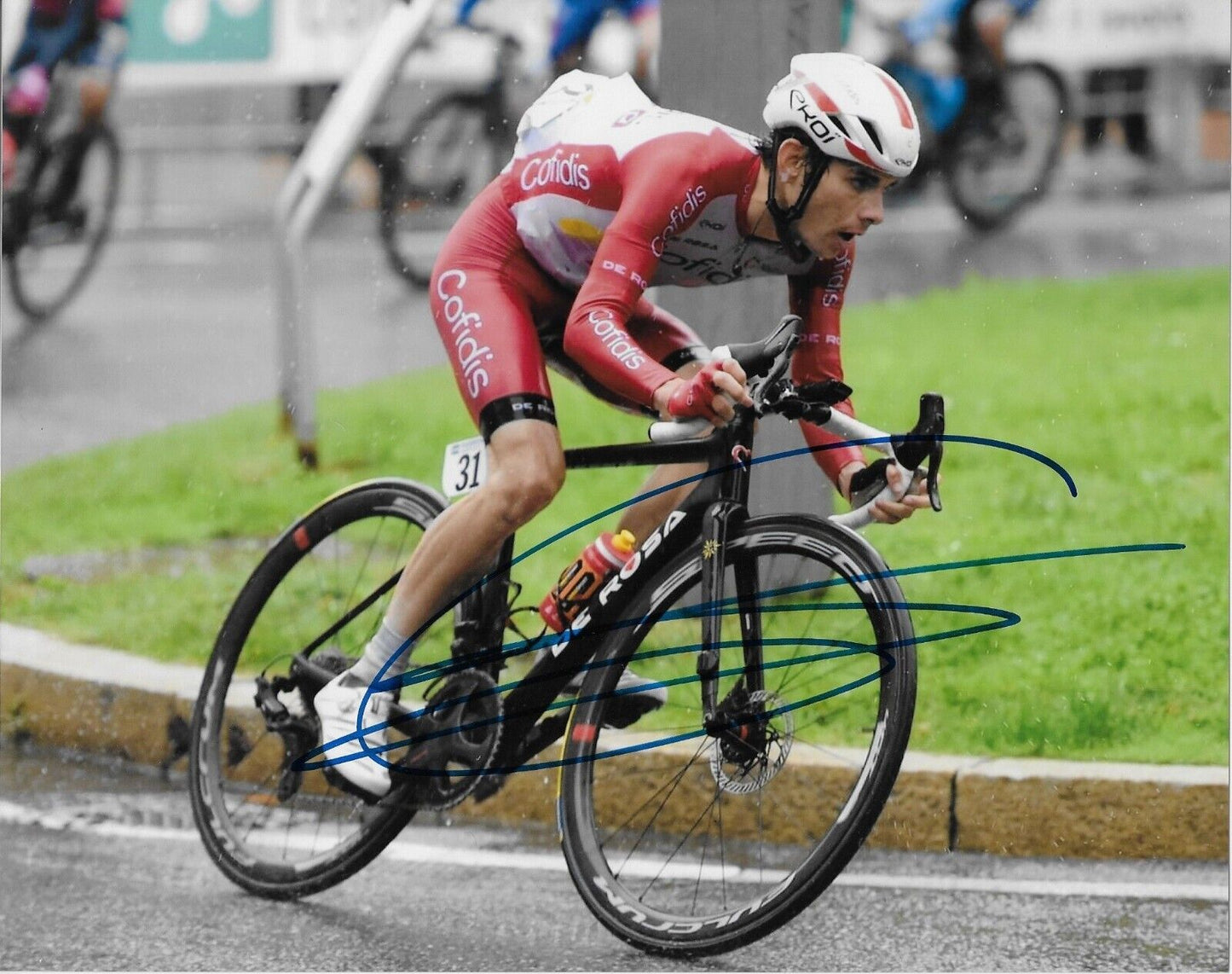 Autographed Cycling Guillaume Martin Cofidis Racing 8x10 Photo #2 Original