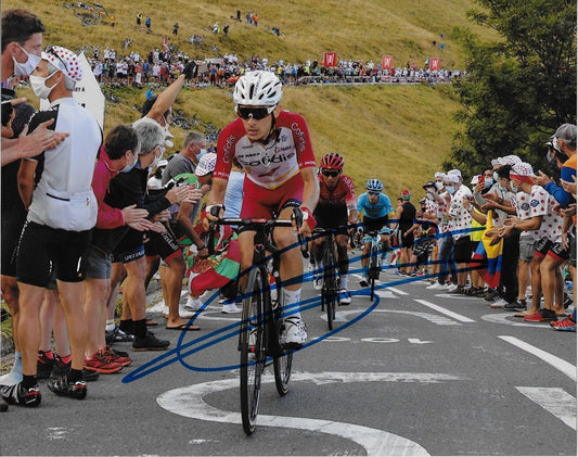 Autographed Cycling Guillaume Martin Cofidis Racing 8x10 Photo #6 Original