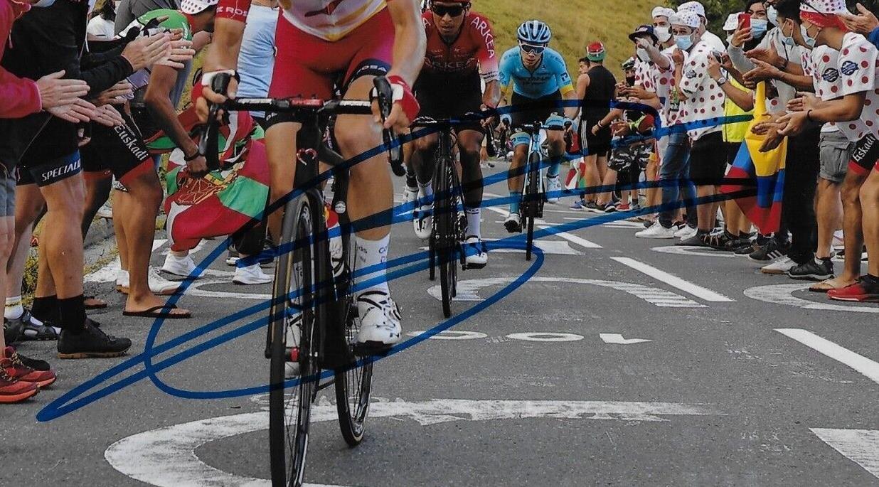 Autographed Cycling Guillaume Martin Cofidis Racing 8x10 Photo #6 Original