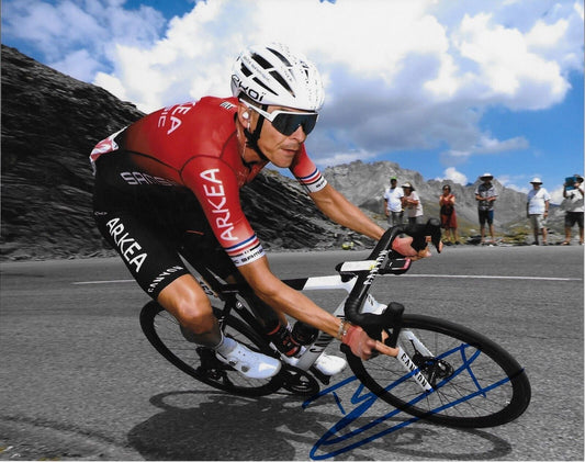 Autographed Cycling Warren Barguil UCI Team Arkea-Samsic 8x10 Photo #2 Original